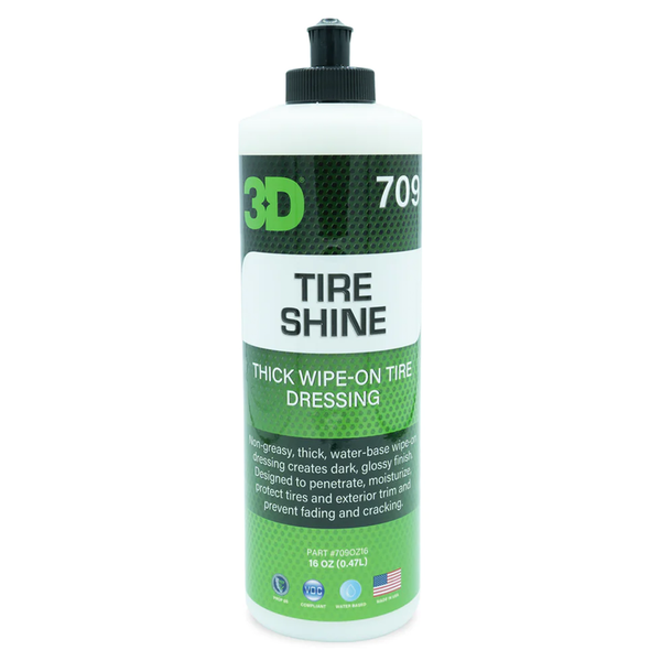 thumbnail interactive-video image 1 of Tire Shine’ High Gloss Tire & Interior Dressing – 13oz – 3 Pack – DHS 683 1 of 5